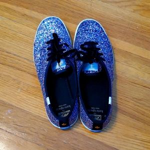 kate spade Keds multi color glitter